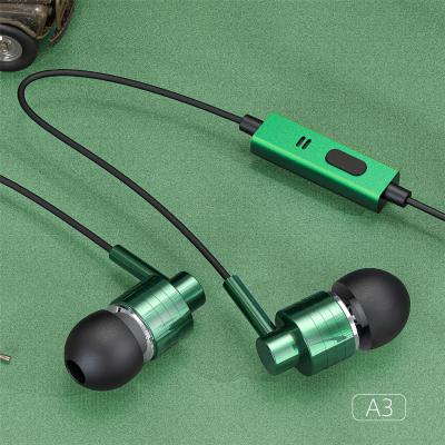 China In-Ear A3 Stereo Earbuds Stereo Mobile Phone Accessories Cast Cheap Earbuds Sport Earphone And Earpiece for sale