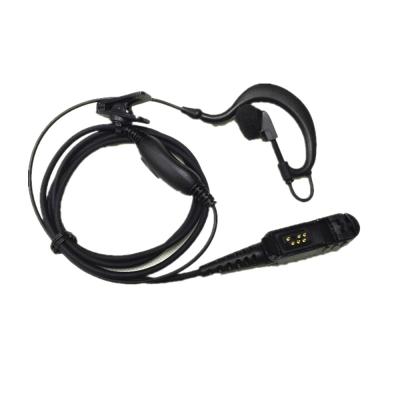 China Durable Waterproof Earphone Earpiece Radio Headset With PTTs Microphone For XIR P6600i / DEP550 / 570 for sale