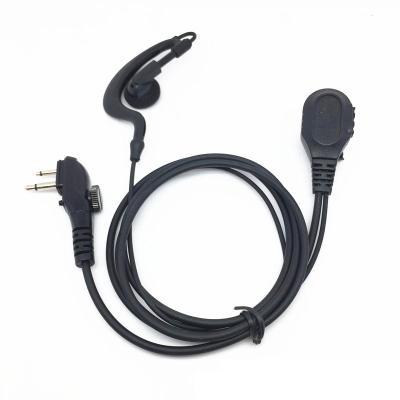 China Ear Hook G Shape Walkie Talkie Surveiliance Earpiece Low Profile Safety Guard For Hytera PD500 for sale