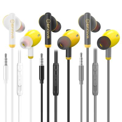 China E01 China In-ear Earphone factory sells original smart 3.5mm cable earphones and high quality earphone wholesale earbuds for sale