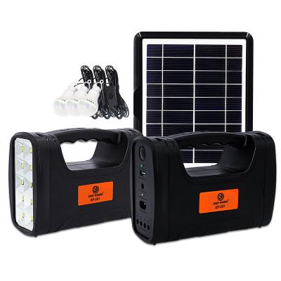 China Portable solar light kit gd-8017 dc mini solar kit solar light kit portable solar power EP-351 for outdoor and home for sale