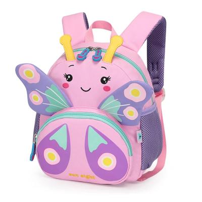 China The Other Wholesale Customized Butterfly Owl Cartoon Backpack 2022 Kids Fashion Backpack for sale