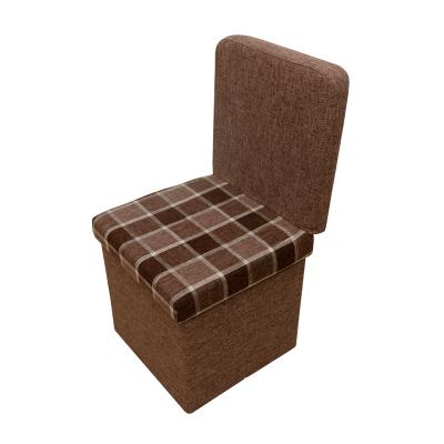 China Collapsible Collapsible Storage Chair FAUX Leather for sale