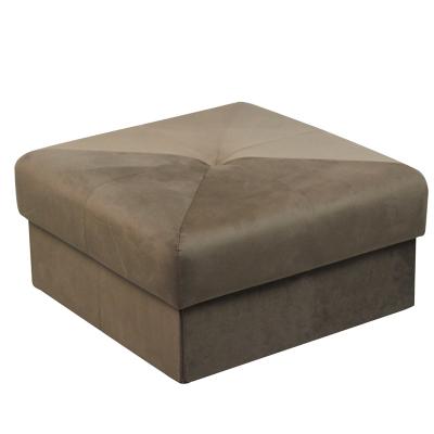 China Hot Selling Collapsible Sneak Foldable Storage Box Footstool Ottoman Seat For Living Room for sale