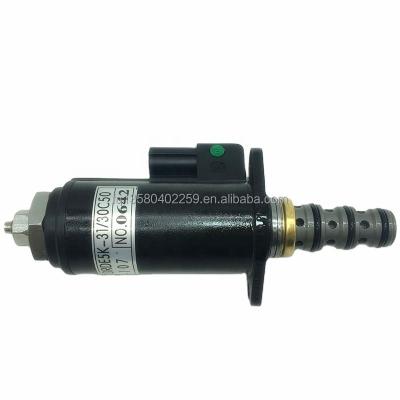 China Excavator Good Price YB35V00006F1 KWE5K-31/30C50-111 Swing Swing Solenoid Valve For SK200-6E SK230-6E à venda