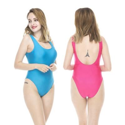 China Wholesale Sexy Women Swimwear Onesie Swimsuit One Piece Swimwear QUICK DRY With Chest Pad And Falsie For Female for sale