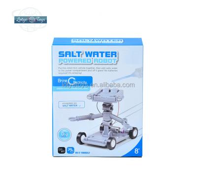 China Creative Hydraulic Action Robot Kits Salt Science 8+ Educational Toys For Kids for sale