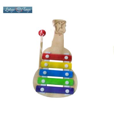 China Colorful Toy Musical Multifunctional Musical Instrument Deerlet Wooden Xylophone for sale