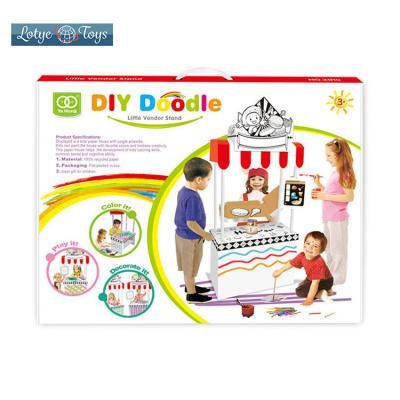 China DIY Circus Map Barding Puzzle Three-Dimensional Doodle Painting Toy for sale