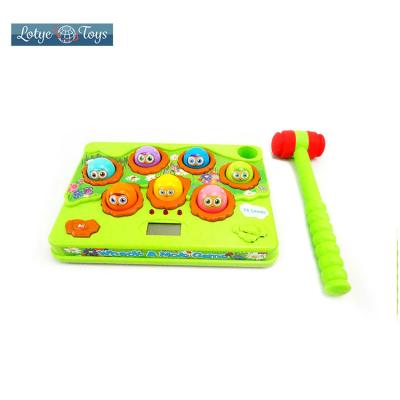 China Toy Plastic Electronic Electronic Beat A Mole Game Kids Toys Educational for sale