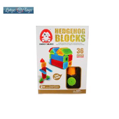 China DIY TOY Hot Selling Stiffen Building Blocks Plastic Toys Set For Children for sale