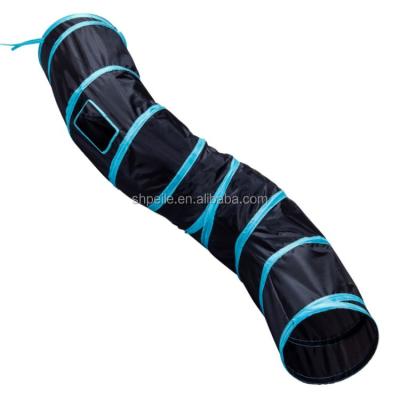 China Custom Pet Viable Cat Tunnel Foldable Crinkle Tube for Rabbit Dogs Kitten Pet Toy for sale