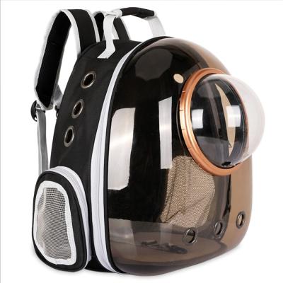 China Transparent Breathable Capsule Bubble Space Backpack Carrier Pet Backpack for Cats and Puppies Airline Approved for sale