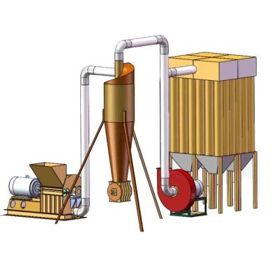 China Wood Production Biomass Sawdust Wood Pellet Plant Used Hammer Mill for sale