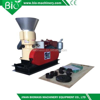 China Poultry Farm Changchai Brand Diesel Engine CE Certificate Small Feed SKJ250 Pellet Machine for sale