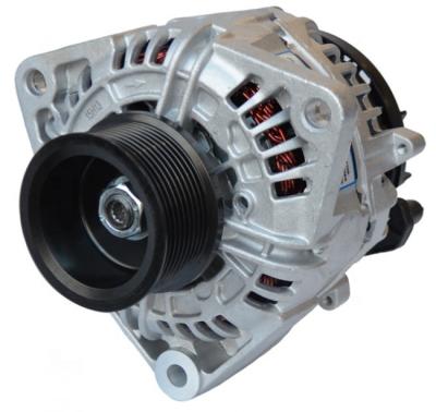 China 24V 80A auto Truck Alternator pulley alternador For Mercedes benz 0124555002 0124555001 LRA02522 Axor R for sale