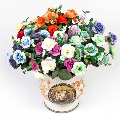 China Yiwu Aimee flower arrangements forartificia fabrics cheap artificial flower arrangements factory direct sale high grade (AM-009) for sale