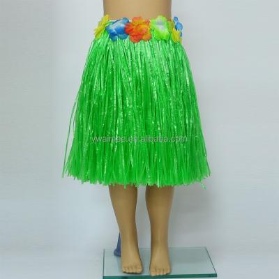 China Plastic Fiber For Dress Hawaii Yiwu Factory Direct Sale 40cm Hawaii Polynesian Dance Dance Skirt, Customized Dress Hawaii (AM-HWD04) for sale