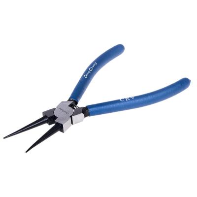 China Steel Internal Snap Ring Pliers, Straight Punch Pliers Tips With Bent Tip Straight Tip for sale