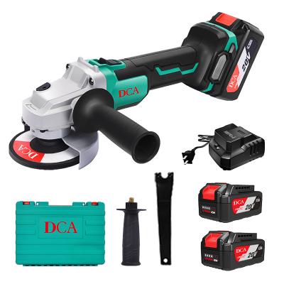 China New DCA 20V ADSM03-100 Series ADSM03-100 Electric Cordless Brushless Angle Grinder for sale