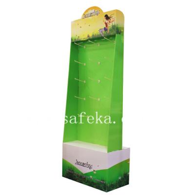 China Custom Toys Hook Cardboard Displays ,corrugated Pegboard Displays for sale