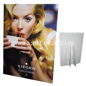 China Custom Corrugated Cardboard Standee Displays,Easel Display Stands for sale