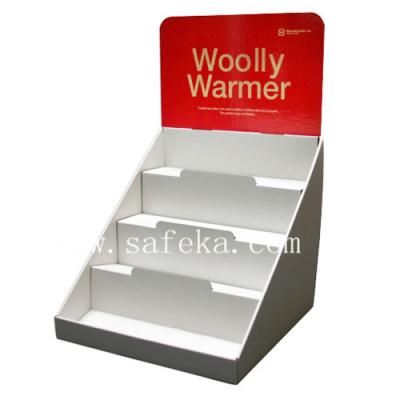 China 3 Tier Cardboard Box Display Stand for sale