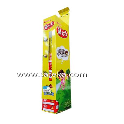 China Custom Hanging Store Cardboard Display Box for sale