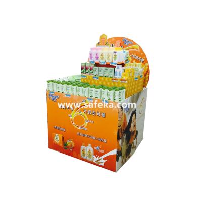 China Custom Retail Cardboard Full Pallet Displays for Baby Product and Bath Products for sale