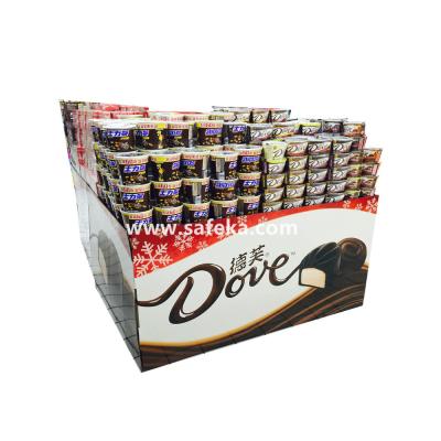 China Store Cardboard Pallet Displays,Cardboard Full Pallet Skirts for sale