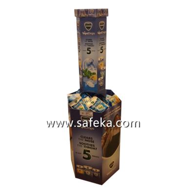 China Store Cardboard Dump Bins for VapoDrops for sale