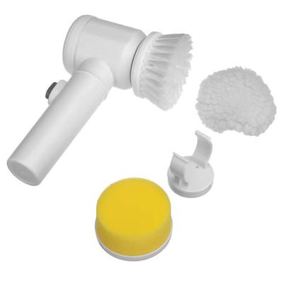 China Sustainable Cleaning Brush Sweeps Electric Scrubber Spinning Rotating Bathroom Extension Kitchen Handheld Wireless For Household for sale