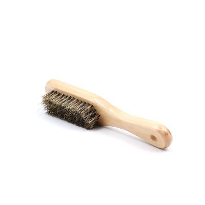 China SHOGOLE Professional Shoe Cleaning Brush Wholesale Viable Quality Great for Home Cleaning Brush and Comfortable Wooden Handle for sale