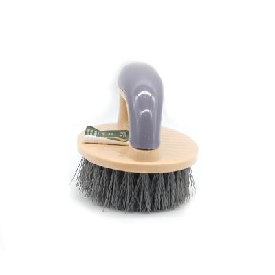 China Viable Oval Bath Cleaning Plastic Brushes Soft Pet Hair PP Handle Brush High Quality For Bathroom Massage Shampoo Cleaner Brus for sale