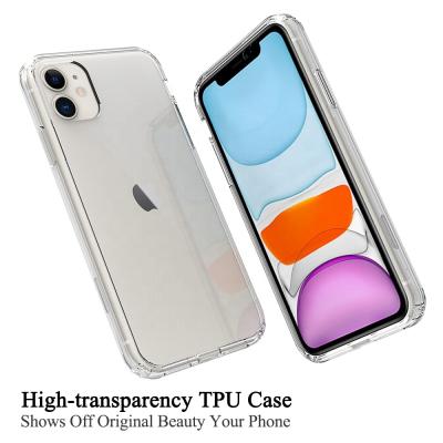 China Drop Protection For Apple Iphone 12 mini 12 pro Max Scratch Resistance Cell Phone Case Crystal Clear for sale