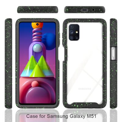 China Drop Protection For Sam M51 Clear Space Back Cover, For Samsung Galaxy M51 TPU Armor Case Shockproof for sale