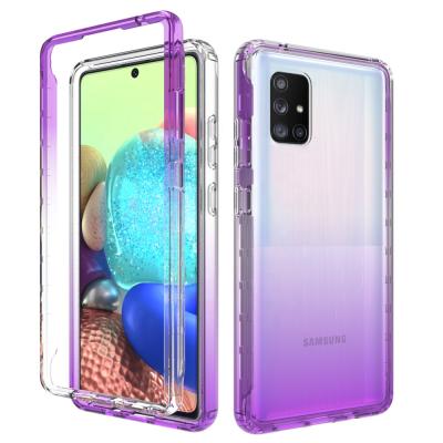 China Verizon Soft Phone Scratch Resistance Tpu Mobile Cover For Samsung Galaxy A71 5G UW Hybrid Back Cover Case For Samsung A71 5G UW Smartphone Case for sale