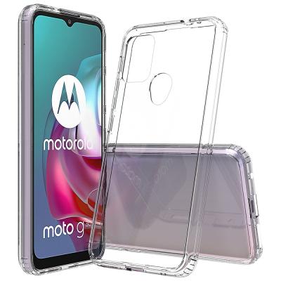 China Transparent drop protection case for Motorola Moto G30/G10 clear acrylic tpu back cover for Moto E7 power/S edge for sale