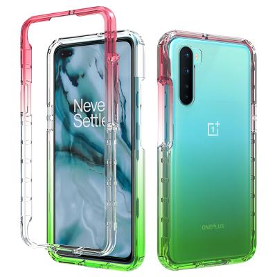 China Clear For One Plus Z 360 Full Bumper TPU Back Case Hard PC Protector Phone For OnePlus Nord/Nord 5G/8 Nord 5G for sale