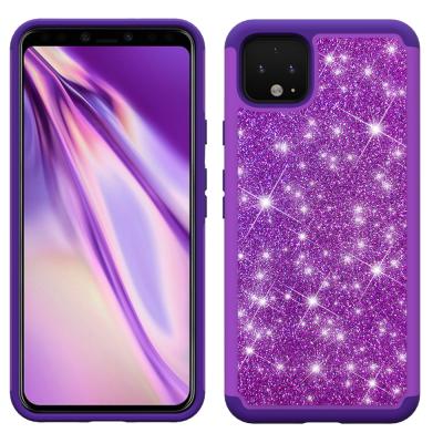 China High Quality Proective Hybrid Dual Case 2 in 1 PC Back Cover with PU Leather TPU Smart Phone Case for Pixel 3/3A/3A XL/3XL/4/4A/4XL/5XL/5XL 5G/4A 5G from Google for sale