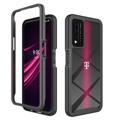 China Built-in Anti-Drop Duty Shockproof Shockproof Military Grade Armor Case Cover Screen Protector for Revvl T-mobile V+ 5G for sale