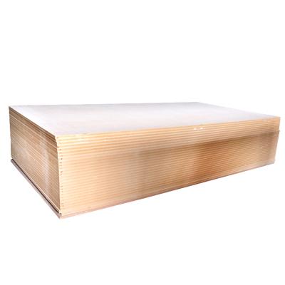 China Moisture Proof Manufacturers Supply Environmental Friendly Paintless MDF Fiberboard Plywood for sale