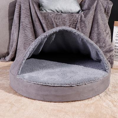 China Four Seasons Sustainable Universal Enclosed Pet Products Small Medium Kennel Cat Bed Nest for sale