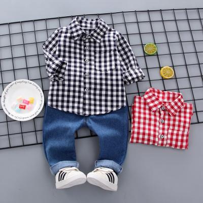 China 2019 Good Quality Baby Antibacterial T-shirt 2 Pieces Baby Boy Clothes Wholesale Baby Clothes for sale