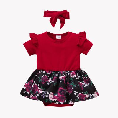 China cute baby dress new design skin-friendly clothes for baby 0-12 months baby rompers clothes for sale