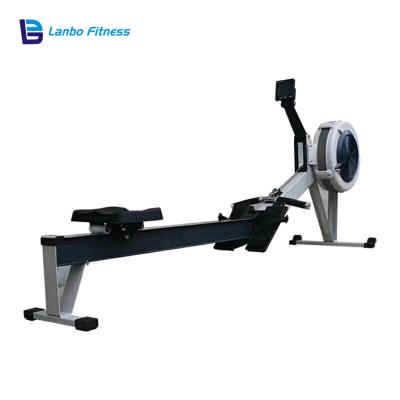 China Universal Black White Air Rower For Fitness Rowing Machine Wind Resistance Rowing Machine for sale