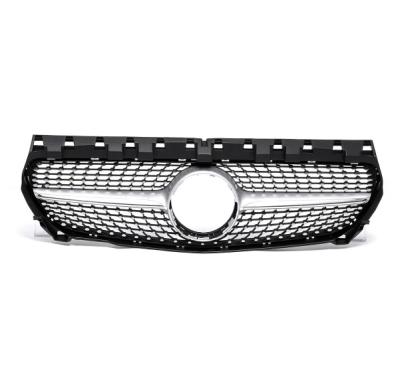 China Factory-direct best selling auto spare parts black grills for Cla200 ABS Front Diamond Style Grill For W117 2016-2019 for sale