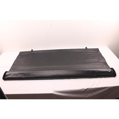 China Factory-direct pvc off-road bedspread newest parts black bed roll up soft Tonneau roll for pickups for sale