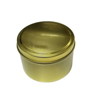 China Recyclable Best Quality Seamless Candle wax tin 2oz 4oz 6oz 8 oz for sale