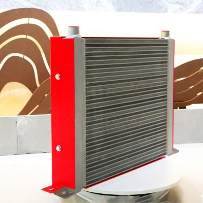 China High Heat Transfer Preformance China Manufacture Aluminum Air Cooled Oil Cooler Radiator AH1012T-CA Hydraulic Oil Air Cooler Air Cooled Oil Cooler for sale